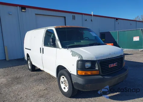 2007 GMC Savana Work Van z USA, uszkodzony, nr VIN 1GTGG25V471213015